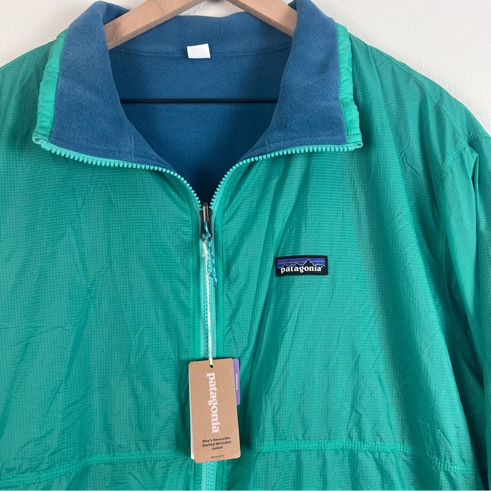 NWT Patagonia Microdini Reversible Jacket - Picture 3 of 11